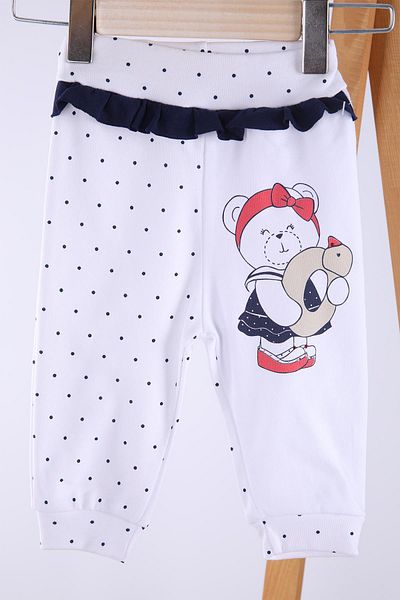Babyhola Baby Girl Bottom Pants Without Booties 8680