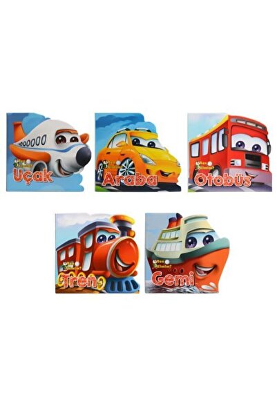 Parıltı Yayıncılık Ben Kimim ? Ulaşım Araçları +2 Yaş Kitap Seti