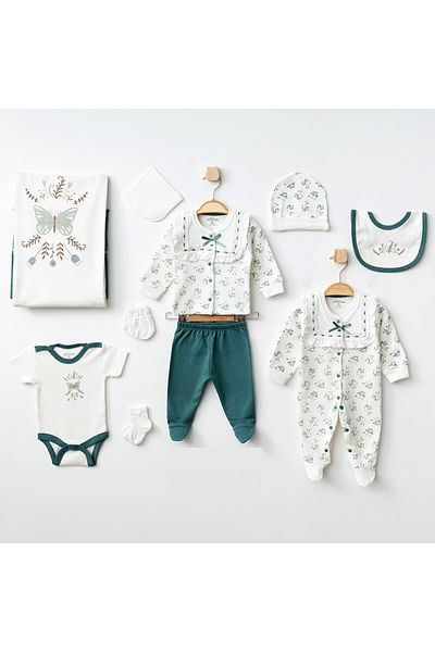 Sebi Aziz Bebe - 10-Piece Super Luxury Hospital Exit Set