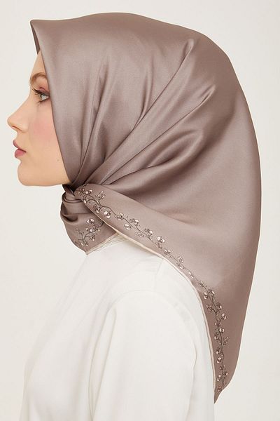 Armine ARMINE SILK SCARF 9168D (TWİLL)