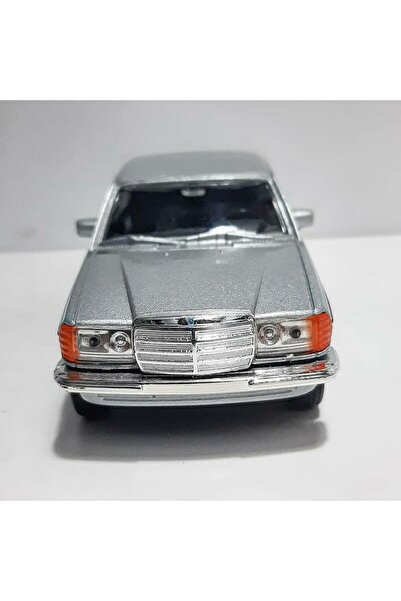 Genel Markalar 1.36 ÖLÇEK WELLY MARKA LİSANSLI MERCEDES BENZ W123 KASA GRİ RENK 12CM MODEL METAL ARABA