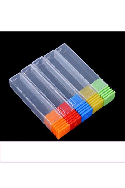 hodbehod 5Pcs Multi-Purpose Drill Bit Sewing Needle Drill Bit Cnc Milling Cutter Packaging Plastic Storage Box