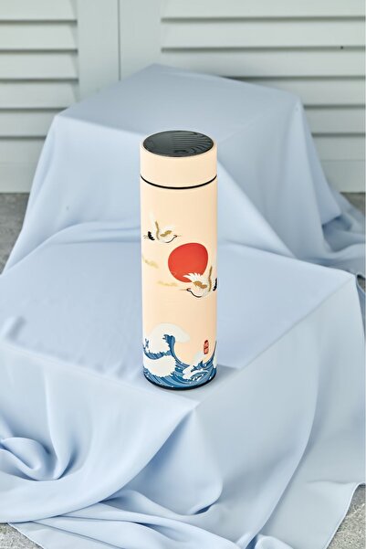 Porsima 1408-2 Thermos LED din oțel inoxidabil - Afișare temperatură, Capacit...