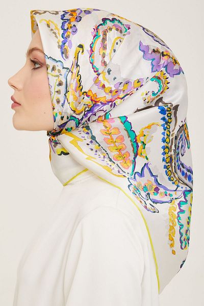 Armine EșARFĂ DE MĂTASE ARMINE 9130D (TWİLL)