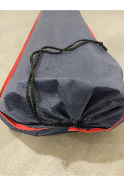 Umut Halı Kılıfı , Halı Hurç, 4m² Halı Için 180*40 Cm Halı Ve Saklama Torbası Lacivert Kumaş - Kırmızı Kn