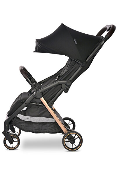 LORELLİ Lorelli Loret Otomatik Katlanan Kabin Boy İkiz & Travel Set Bebek Arabası - Black