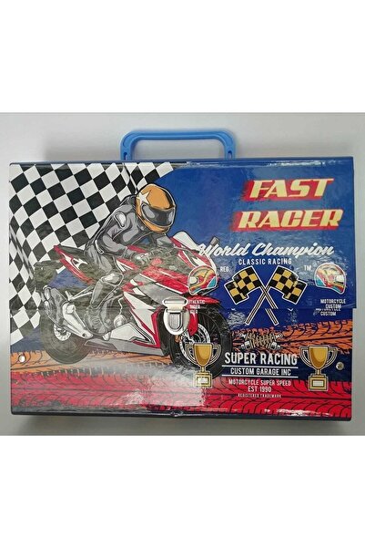 EMİR KIRTASİYE Kulplu Tutmalı Metal Kilit Açma Kapma Tuşlu Erkek Kutu Çanta (1 Adet)