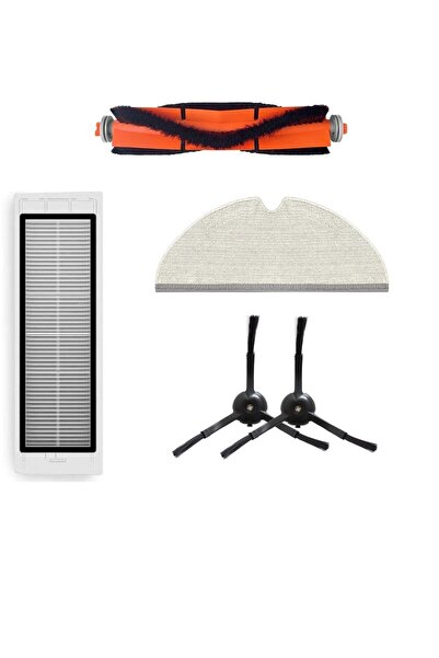 Asgard Grup Xiaomi Mop Cleaner S50 S51 S5 S6 - Filtru Hepa, compatibil cu perie laterală și principală