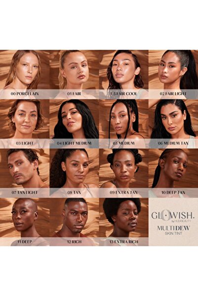 Huda Beauty Skin Tint Multidew Nemlendirici Fondöten 02 Fair Light Stariumcos...