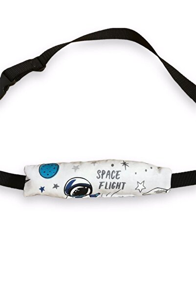 Bebek Özel Head Support for Stroller and Car Seat 100% Cotton Space Astronaut...