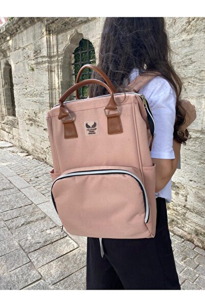 TRAGER Σακίδιο πλάτης και περιποίησης μωρού Mother Baby Care Claret Red