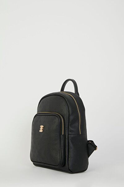 Pierre Cardin Schwarzer Floater Damenrucksack 05PO22Y1553