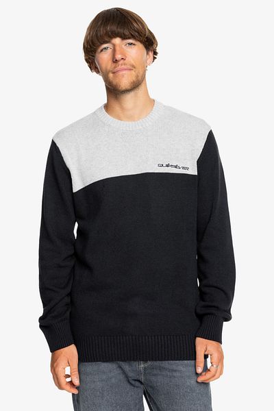 Quiksilver Italian Threads Rundhalspullover aus Acryl-Mischgewebe aus recycelter Baumwolle für Herren