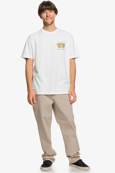 Quiksilver Ανδρικό κοντομάνικο μπλουζάκι - Eco Collection, Organic Algodon Factory
