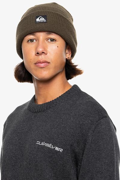 Quiksilver Rundhalspullover für Herren – italienisches Mischgewebe aus recycelter Baumwolle und Acryl von Ipsilcek