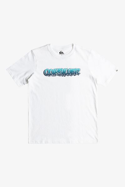 Quiksilver Κοντομάνικο μπλουζάκι για αγόρια 8-16 ετών - Βαμβακερό ύφασμα ζέρσεϊ [160g/m2], F