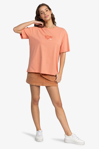 Roxy Kurzarm-T-Shirt - 100 % Bio-Algodon, W