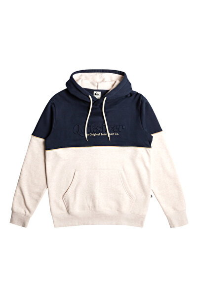 Quiksilver Férfi pulóver kapucnis pulóver - pamut poliészter keverék szálcsiszolt szövet [280g/m2]