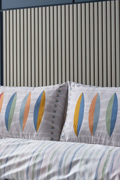 Doqu Home Комплект плик за завивка Festival Cotton Surf Double - син
