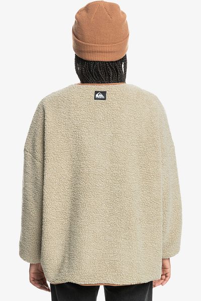 Quiksilver Συλλογή UNI - Ανδρική φούτερ με φερμουάρ, 100% ανακυκλωμένο πολυύφασμα