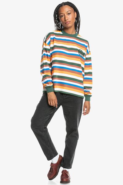Quiksilver UNI Collection - 100% organikus szövetből készült hosszú ujjú férfi póló