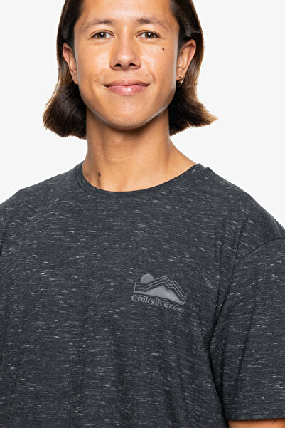 Quiksilver Ανδρικό κοντομάνικο βαμβακερό μπλουζάκι - κανονική εφαρμογή