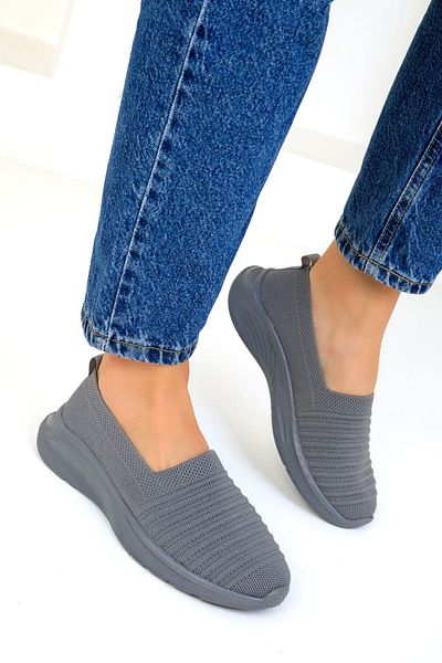 SOHO Damen Sneakers 18761 - Geräuchert