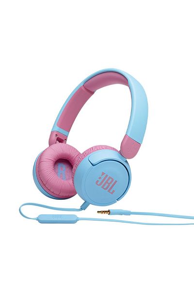 JBL JR 310 Wired On-Ear Kids Headphones - Blue