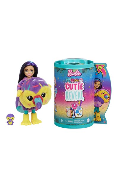 Barbie Cutie Reveal Bebekler Chelsea Tropikal Orman Serisi Kuş Hkr16
