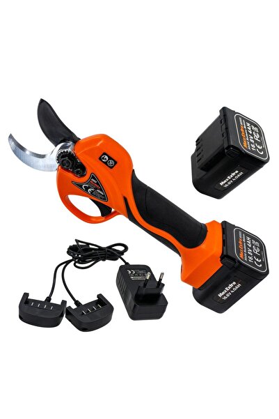 Max Extra Çift Akülü Budama Makası, 16.8V, 4.0Ah, güçlü ve hafif tasarım