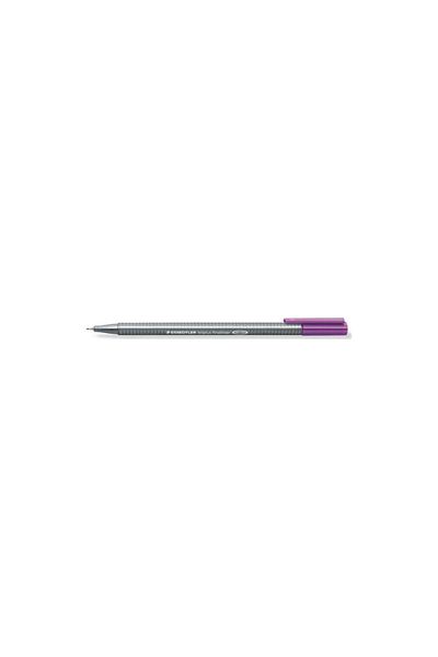 Staedtler Triplus Fineliner Triangle - 0.3 Mm Purple Violet 334-6