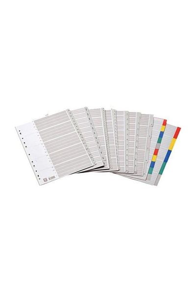 Bafix 10 Color A4 Cardboard Separator