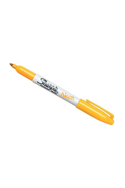 Sharpie 12 Pack Orange Neon Highlighter Marker - Permanent