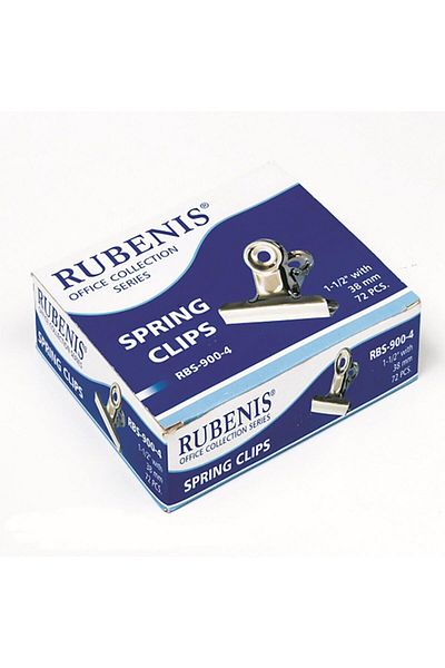 Rubenis Metal Clip 38 Mm Hanging Tongs Clip 72 Pieces Rbs-900-4 (1 PACK 72 PIECES)