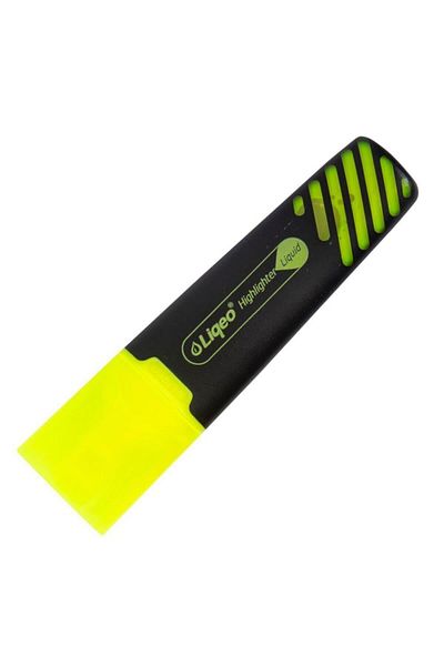 Liqeo Lıqeo Athens Highlighter Yellow H-3128-030 12 Pieces (1 Pack 12 Pieces)