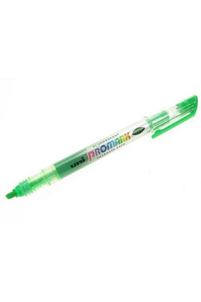 UNİ-BALL Uni-ball Green Highlighter Promark Eye Pocket Type Green Box of 12
