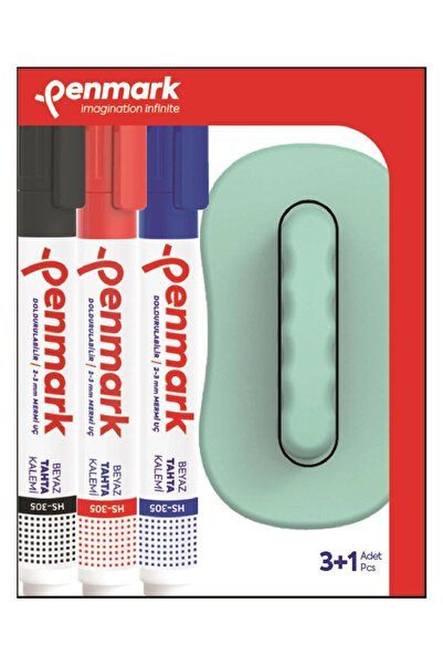 penmark Tahta Kalem Seti 3 Renk Tahta Kalemi Ve Tahta Silgisi