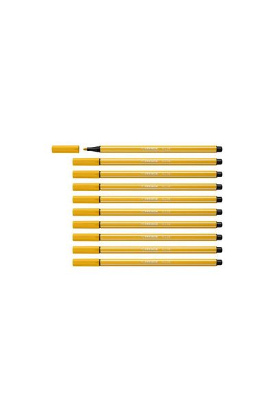 Stabilo Felt Tip Paint Pen Curry Yellow 68/87 (PACK OF 10)