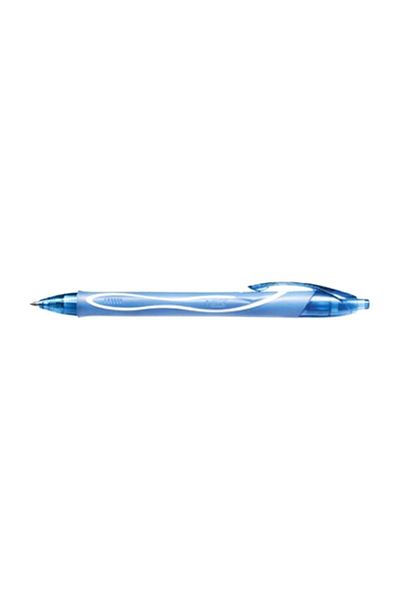 Bic قلم جل جيلوسيتي سريع الجفاف سريع الجفاف باللون الفيروزي، صندوق مكون من 12 قطعة