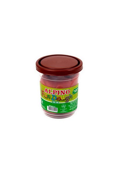 Alpino Çocuk Alpino Play Dough 130 Grams Brown Play Dough