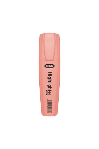 Mas Highlighter Neon Pink Highlighter Marker (PACK OF 12)