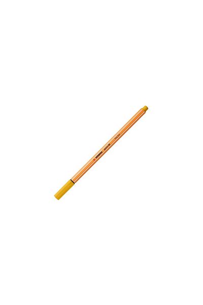 Stabilo 88 Point 0.4 Mm Fineliner Pen - Fine Felt Tip, Curry Yellow (PACK OF 10)