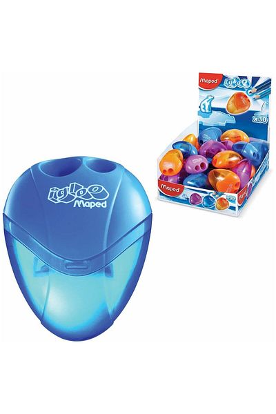 Maped Student Pencil Sharpener I-gloo Plastic Single Bowl Pencil Sharpener (PACK OF 30)