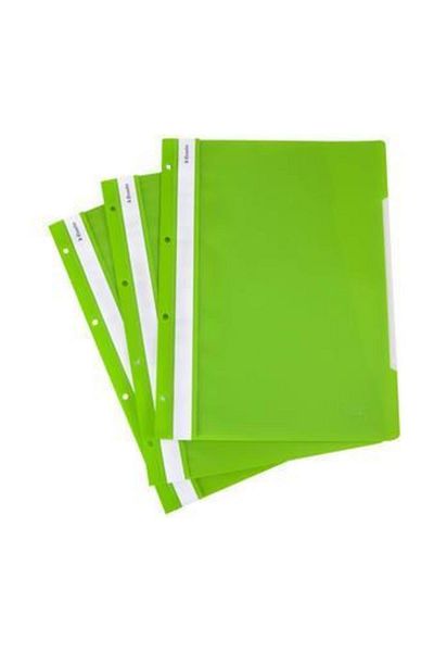 Esselte Ring Binder Plastic A4 Green (PACK OF 50)