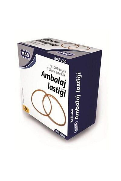 Mas 80X50 mm 200 Grams Packing Pack - Elastic (48 Pack)