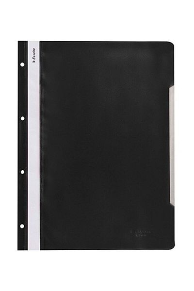 Esselte Ring Binder Plastic A4 Black Ring Binder (50 PACK)