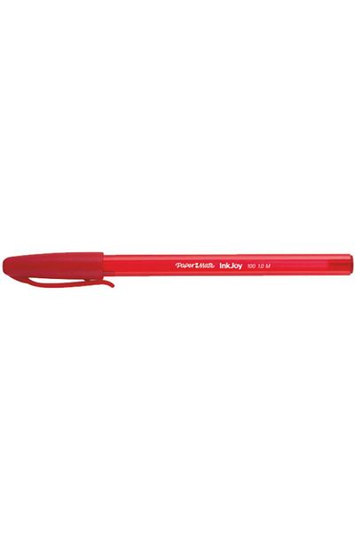 Paper-Mate قلم حبر جاف بيبر ميت إنكجوي 100 أحمر - 1.0 ملم (قطعة واحدة)