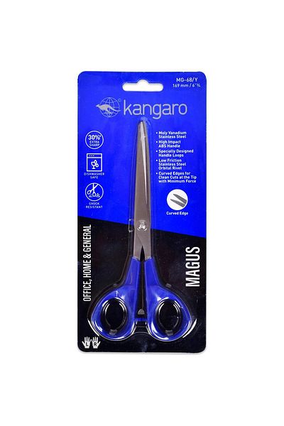 Kangaro Scissors Magus 169 mm Dark Blue Scissors