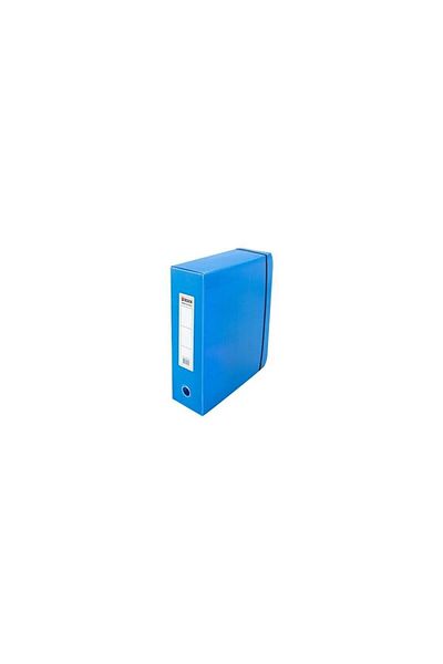 Üçgen Blue Plastic Elastic Project and Archive Box - 29x36x20 Cm, Pack of 50