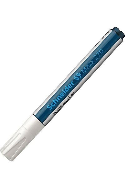 SCHNEIDER Schndeir Schneider Permanent Marker Paint Pen Maxx 1-3 Mm White 270 (10 Pieces Pack)